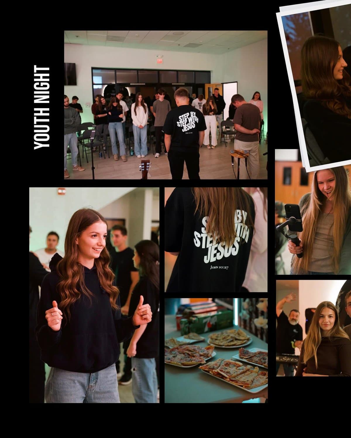 Youth Night at Ark Church: prayer, friends, and pizza